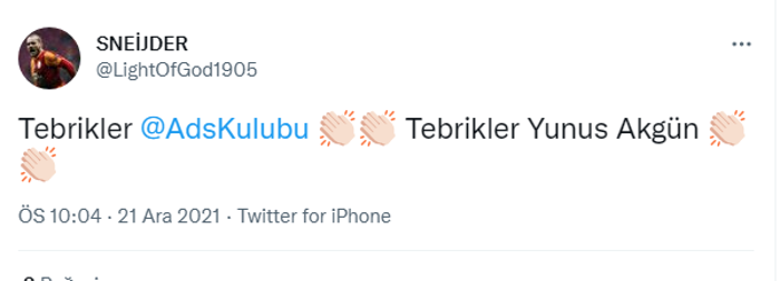 Adana Demirspor - Galatasaray maçında Yunus Akgün fırtınası