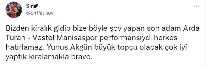 Adana Demirspor - Galatasaray maçında Yunus Akgün fırtınası