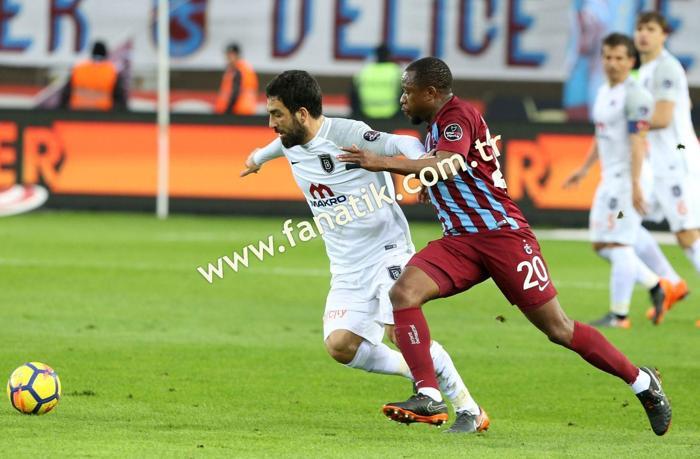 Trabzonspor-Başakşehir maçından kareler