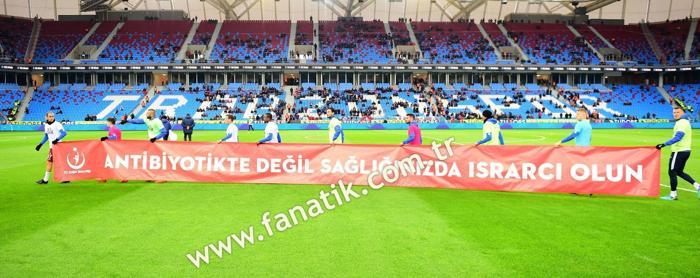 Trabzonspor-Başakşehir maçından kareler