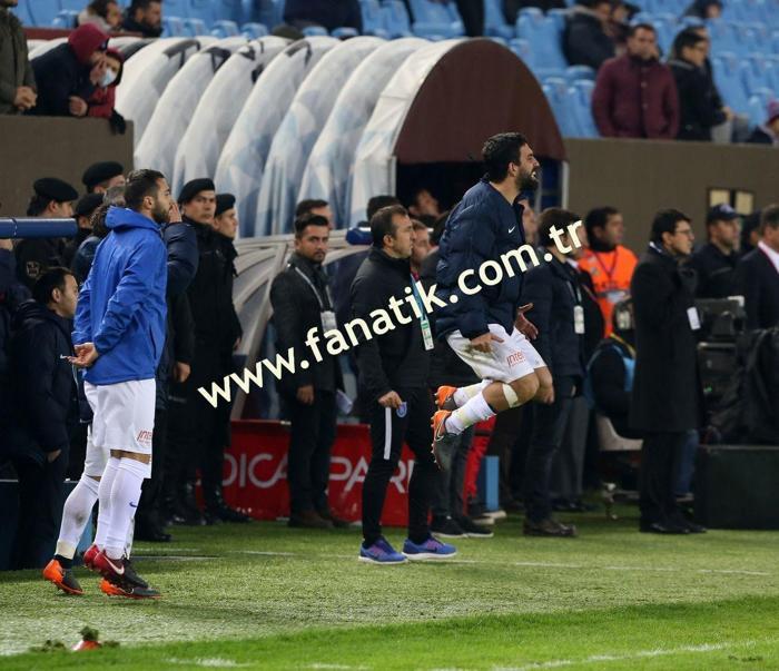 Trabzonspor-Başakşehir maçından kareler