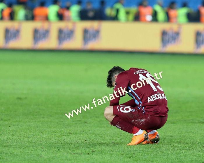 Trabzonspor-Başakşehir maçından kareler