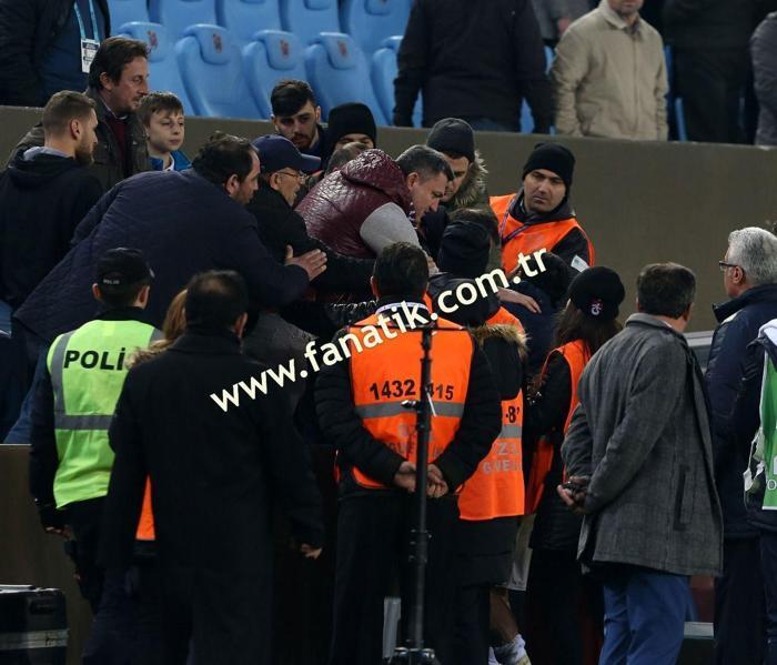 Trabzonspor-Başakşehir maçından kareler