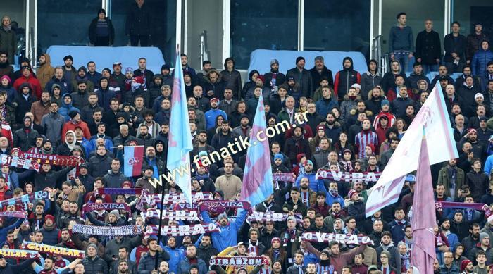 Trabzonspor-Başakşehir maçından kareler