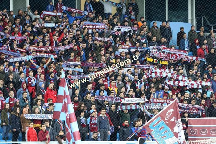 Trabzonspor-Başakşehir maçından kareler