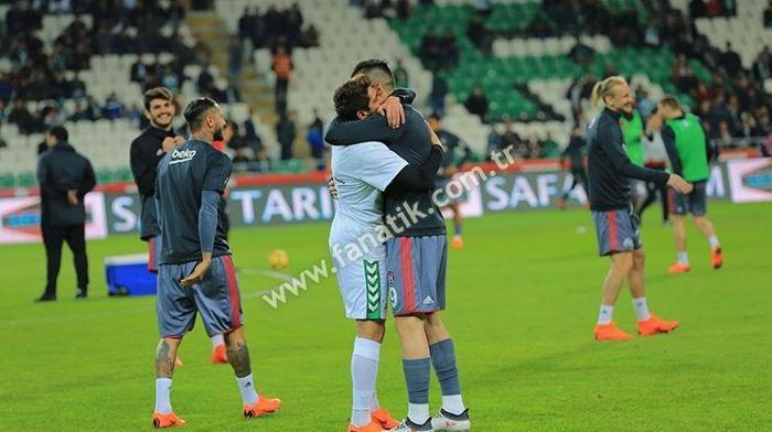 Atiker Konyaspor-Beşiktaş maçından kareler