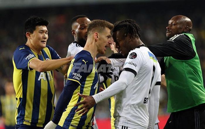 Fenerbahçe-Beşiktaş derbisinde gerginlik üstüne gerginlik