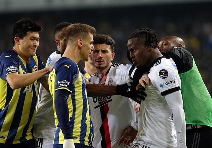 Fenerbahçe-Beşiktaş derbisinde gerginlik üstüne gerginlik