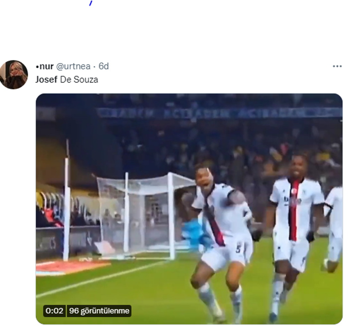 Kadıköyde Josef fırtınası Fenerbahçe taraftarı çıldırdı, Beşiktaş taraftarı mest oldu