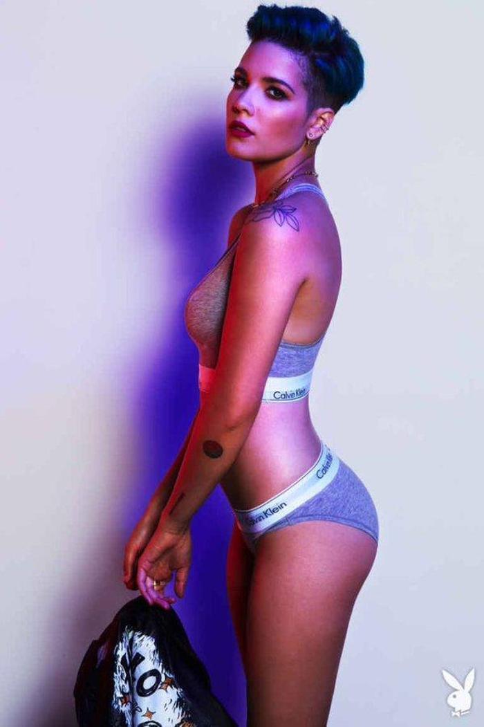 Halsey NBA maçında
