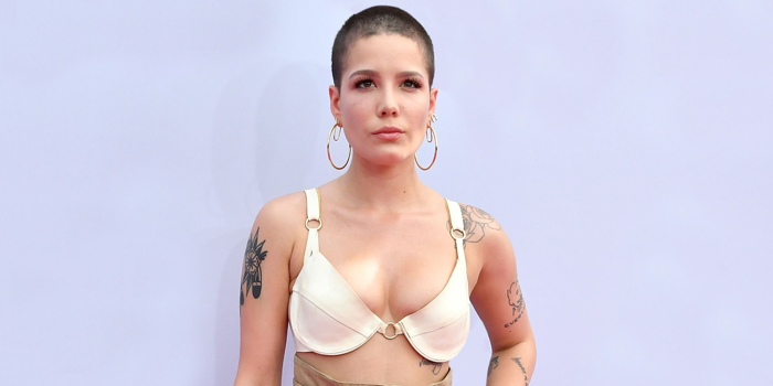 Halsey NBA maçında