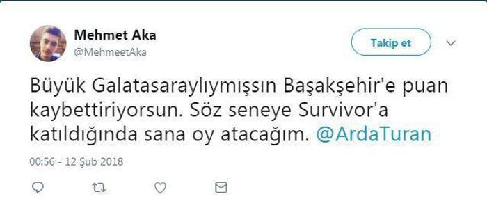 Arda Turan Survivorda