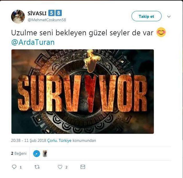 Arda Turan Survivorda