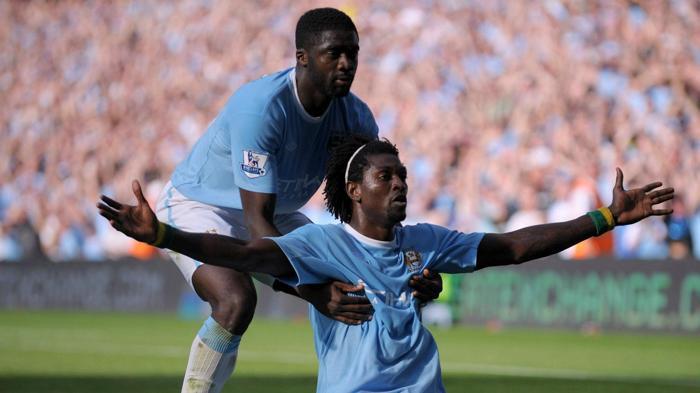 5) Emmanuel Adebayor