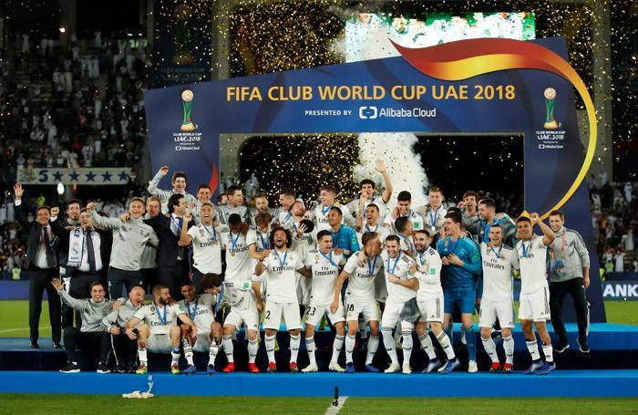 Dünya şampiyonu Real Madrid kupasına kavuştu