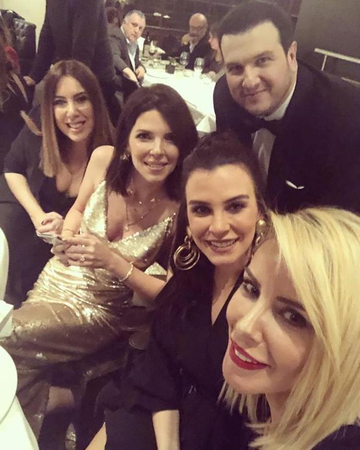 Kayhan filminin galasına ünlü akını