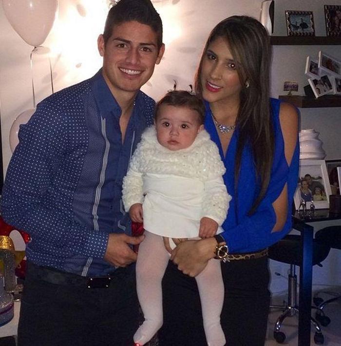 Mutlu aile babası: James Rodriguez