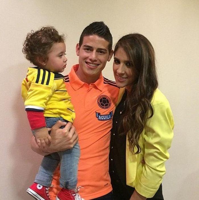 Mutlu aile babası: James Rodriguez