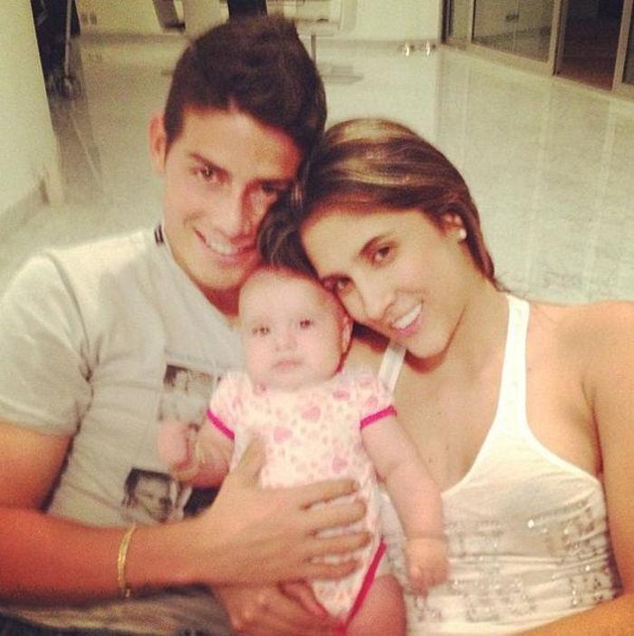 Mutlu aile babası: James Rodriguez