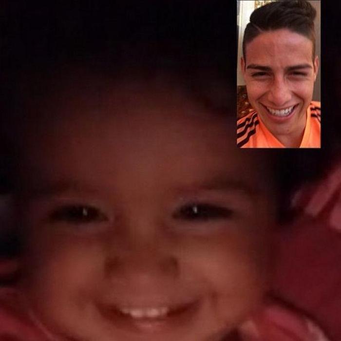Mutlu aile babası: James Rodriguez