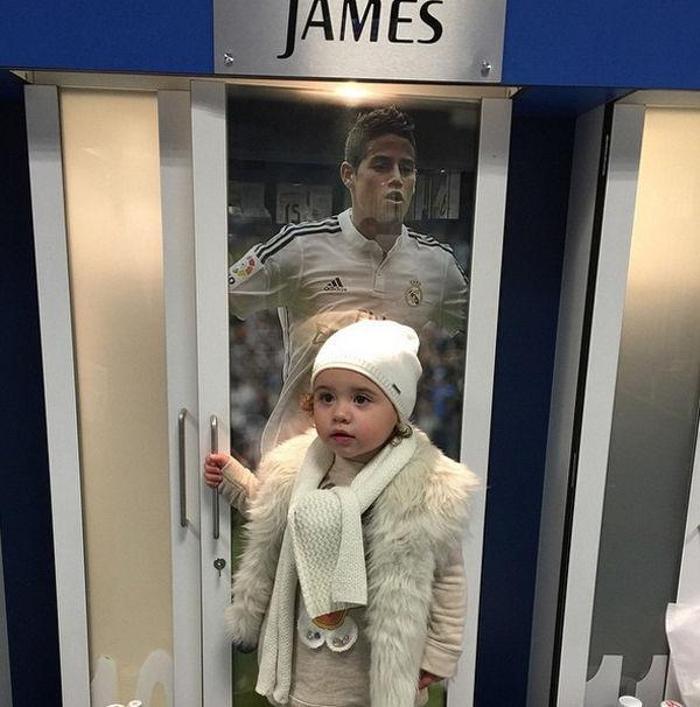 Mutlu aile babası: James Rodriguez