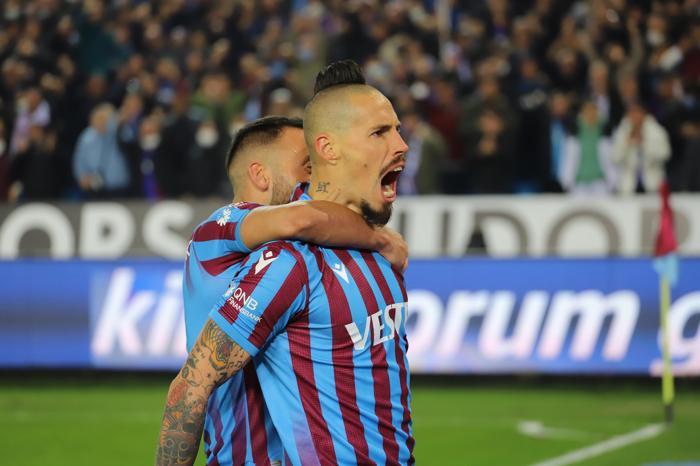 Trabzonsporun yıldızı Marek Hamsikten şampiyonluk sözleri