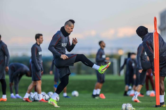Trabzonsporun yıldızı Marek Hamsikten şampiyonluk sözleri