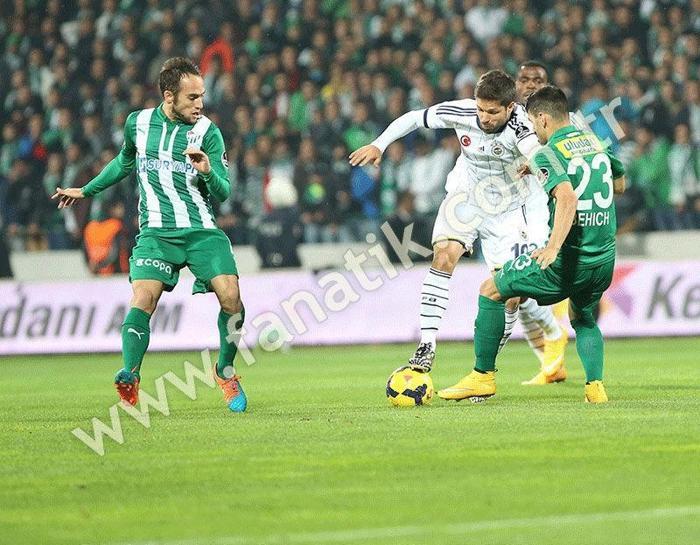 Bursaspor - Fenerbahçe: 1-1
