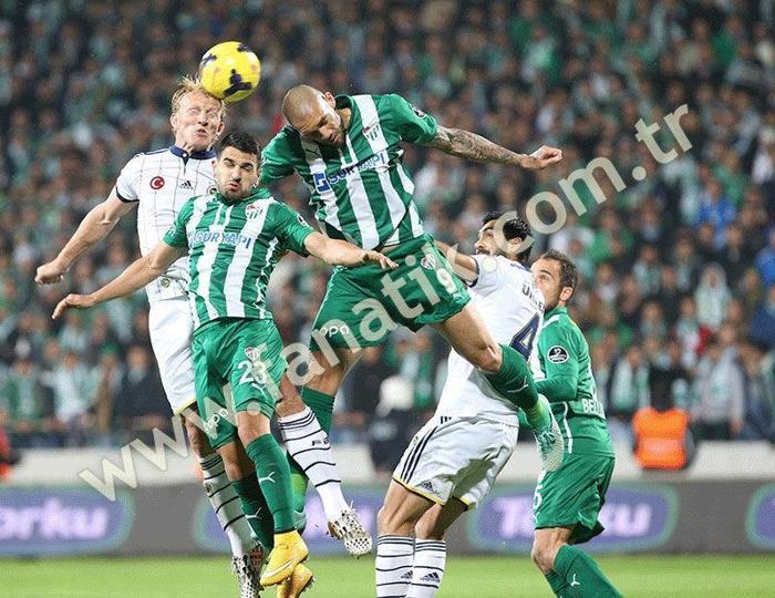 Bursaspor - Fenerbahçe: 1-1
