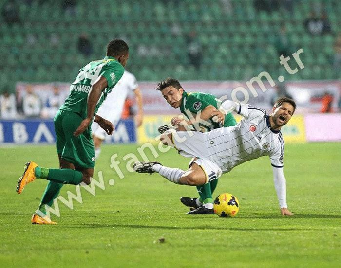 Bursaspor - Fenerbahçe: 1-1