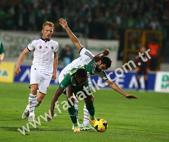Bursaspor - Fenerbahçe: 1-1