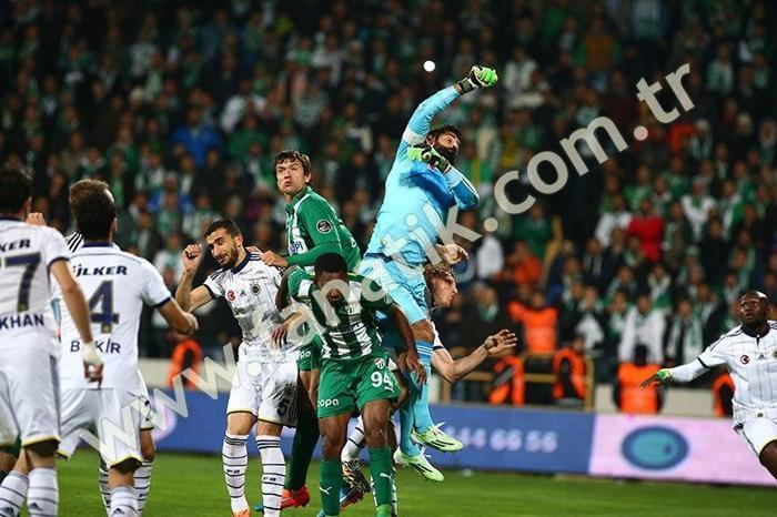 Bursaspor - Fenerbahçe: 1-1