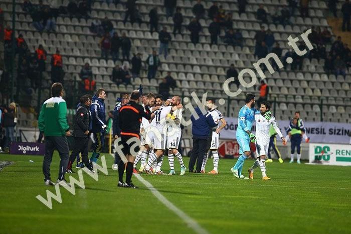 Bursaspor - Fenerbahçe: 1-1