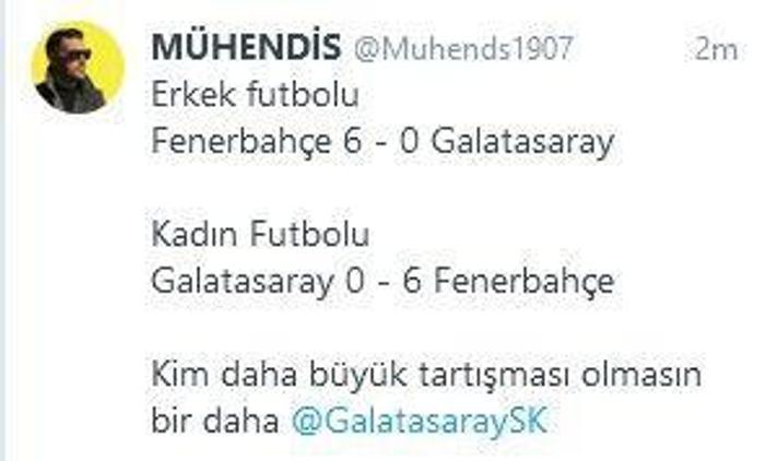 Galatasaray - Fenerbahçe kadın futbol takımları maçına gelen sosyal medya paylaşımları