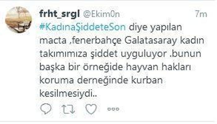 Galatasaray - Fenerbahçe kadın futbol takımları maçına gelen sosyal medya paylaşımları