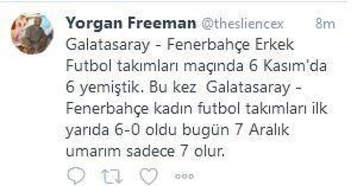 Galatasaray - Fenerbahçe kadın futbol takımları maçına gelen sosyal medya paylaşımları
