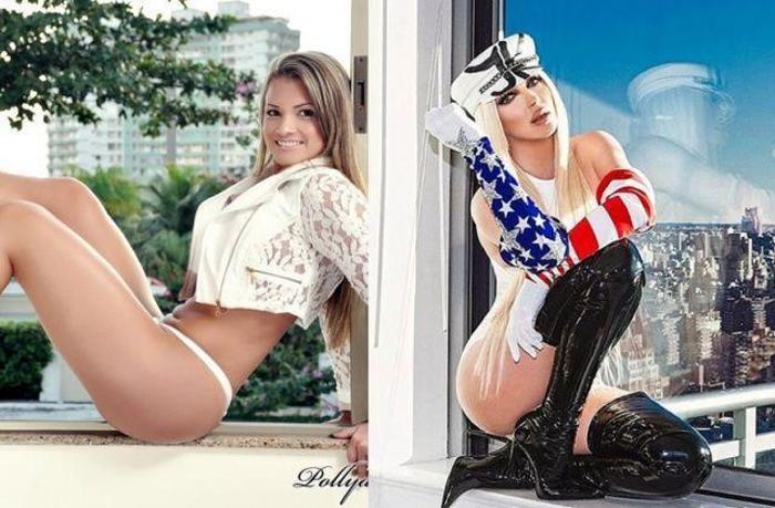 Lene Pires, Jelena Karleusaya rakip çıktı