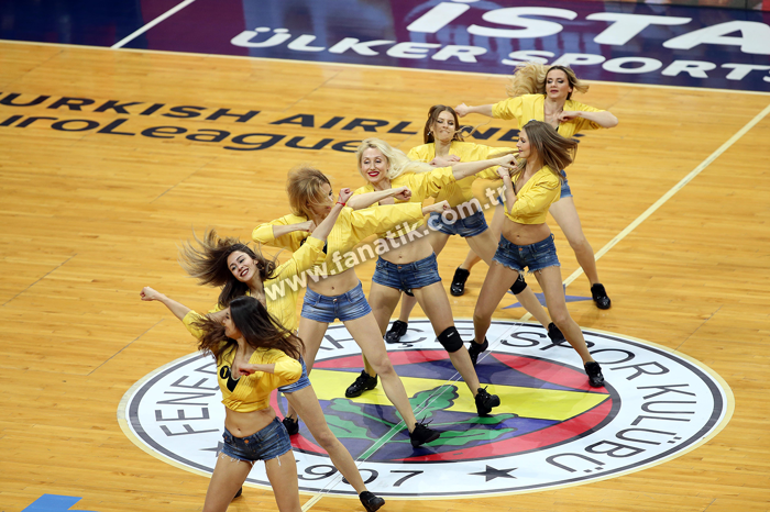 Fenerbahçe Beko - CSKA Moskova maçından kareler