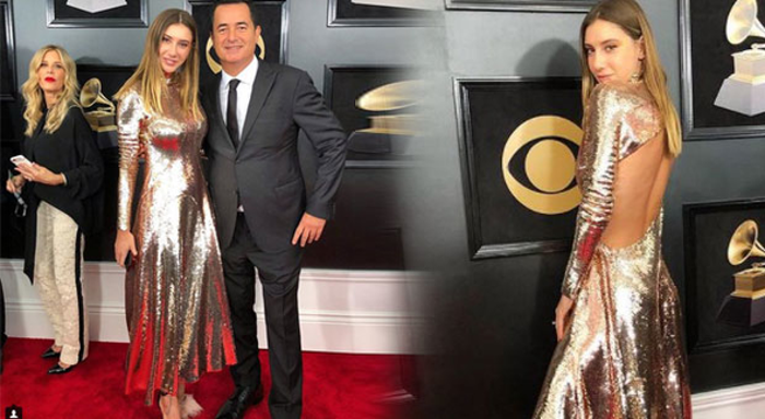 Acun Ilıcalı ve Şeyma Subaşı Grammy Ödül Töreninde