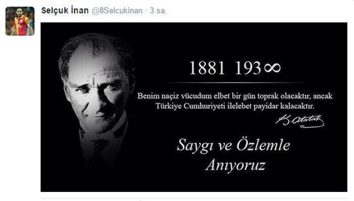 Spor Dünyası Mustafa Kemal Atatürkü andı