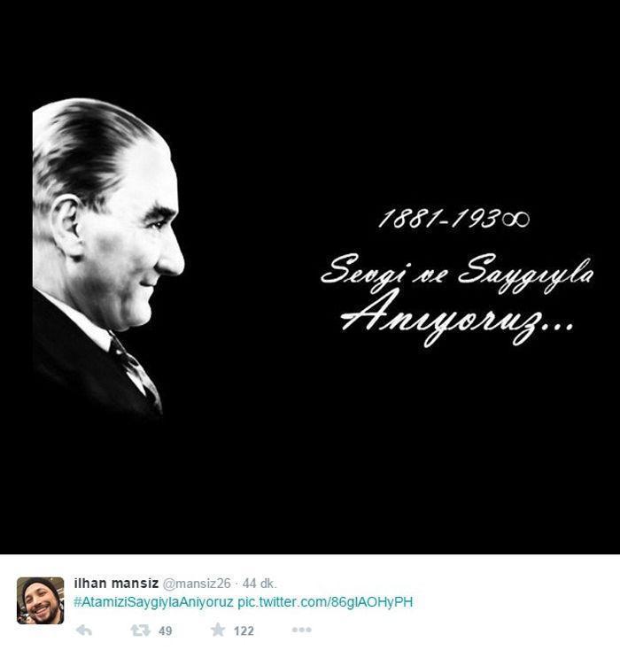 Spor Dünyası Mustafa Kemal Atatürkü andı