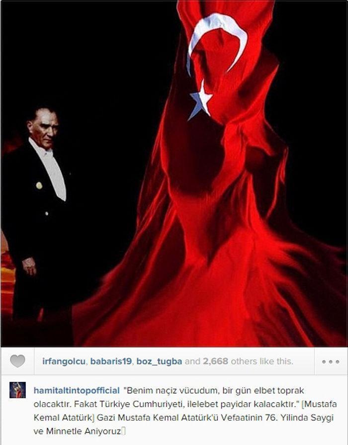 Spor Dünyası Mustafa Kemal Atatürkü andı