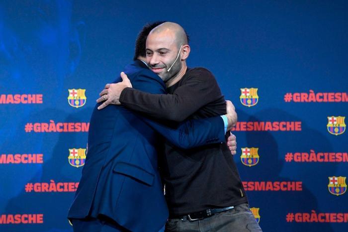 Javier Mascherano Barcelonaya veda etti