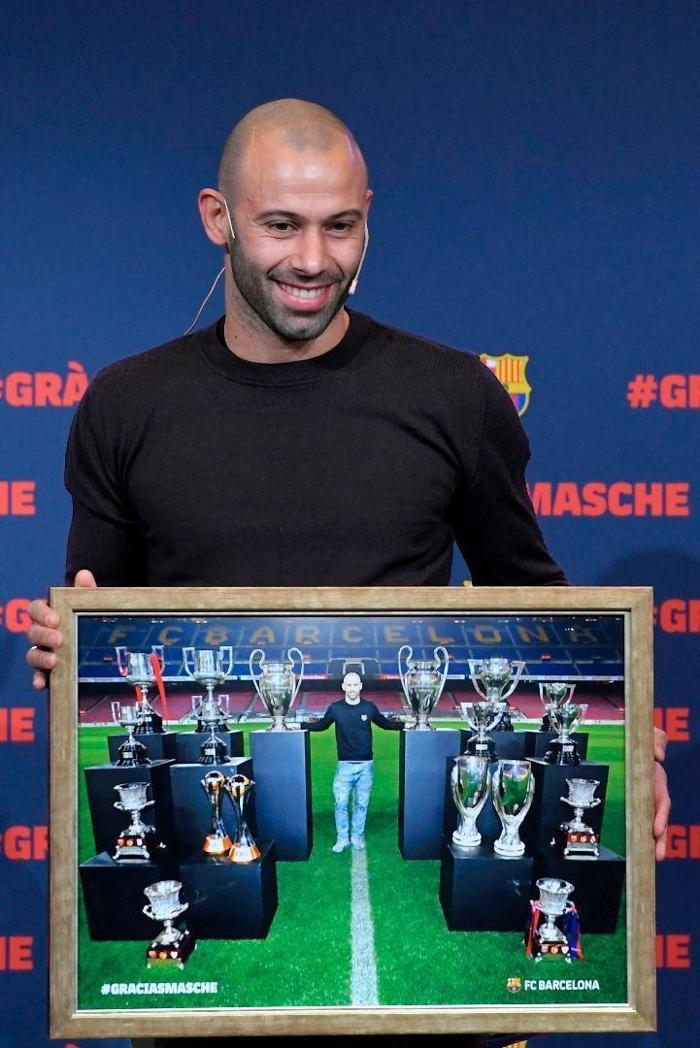 Javier Mascherano Barcelonaya veda etti