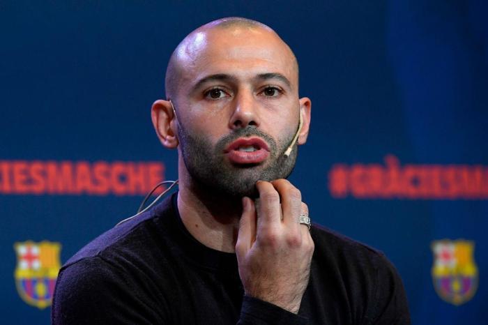 Javier Mascherano Barcelonaya veda etti