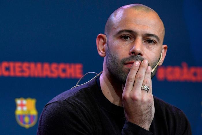 Javier Mascherano Barcelonaya veda etti