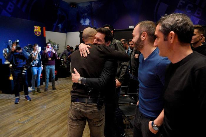 Javier Mascherano Barcelonaya veda etti