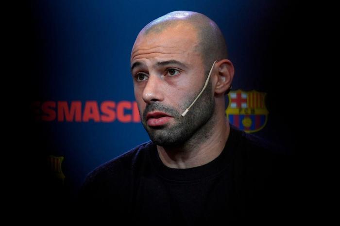 Javier Mascherano Barcelonaya veda etti
