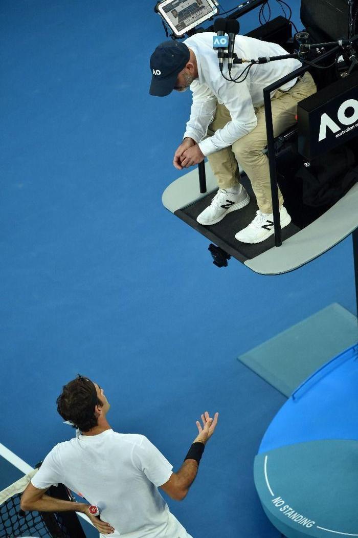 Roger Federer çılgına döndü