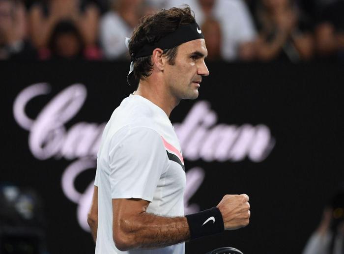 Roger Federer çılgına döndü